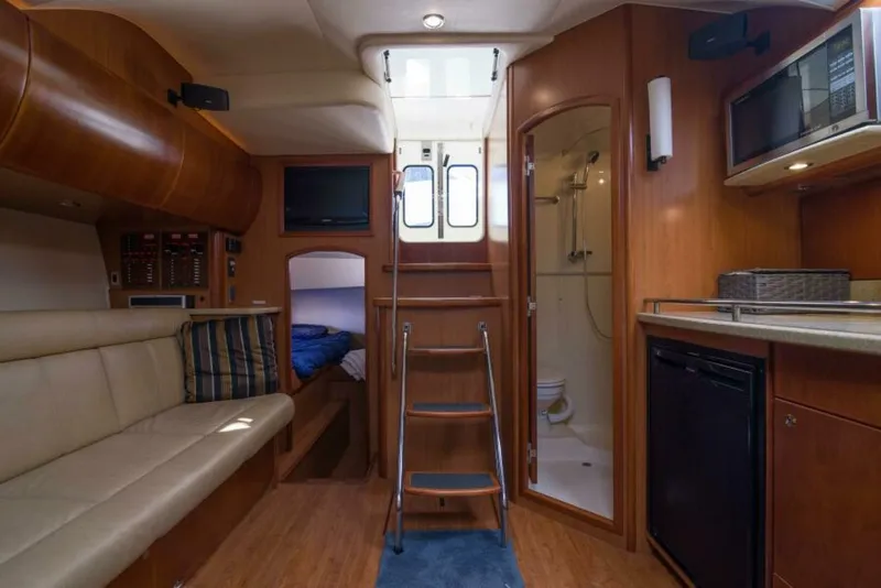 Slide: The Image of Luhrs 37 Date Night Keeping It Reel - Interior Cabin 2010 Luhrs 37 Canyon Express Keeping It Reel Date Night - 5840325