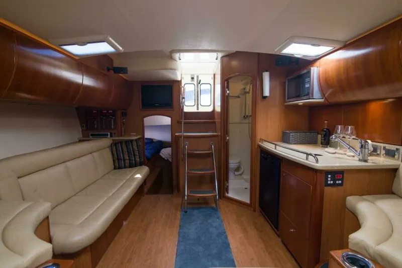 Slide: The Image of Luhrs 37 Date Night Keeping It Reel - Interior Cabin 2010 Luhrs 37 Canyon Express Keeping It Reel Date Night - 5840330