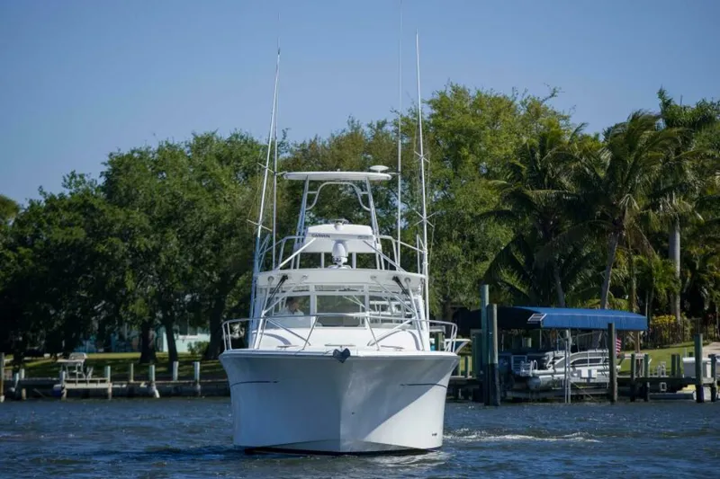 Slide: The Image of Luhrs 37 Date Night Keeping It Reel - Exterior Profile 2010 Luhrs 37 Canyon Express Keeping It Reel Date Night - 5840336