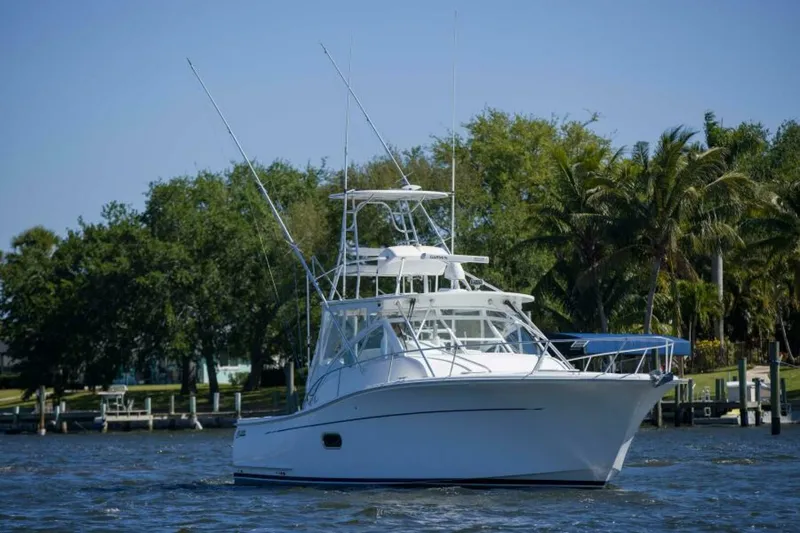 Slide: The Image of Luhrs 37 Date Night Keeping It Reel - Exterior Profile 2010 Luhrs 37 Canyon Express Keeping It Reel Date Night - 5840337