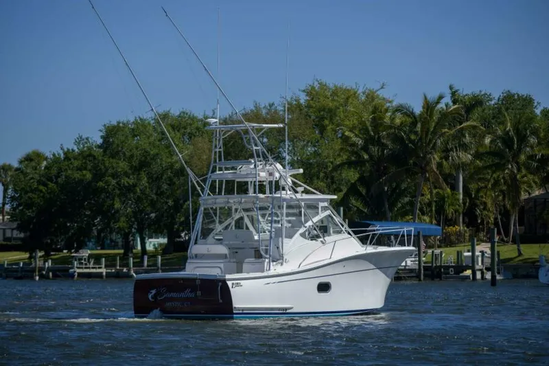Slide: The Image of Luhrs 37 Date Night Keeping It Reel - Exterior Profile 2010 Luhrs 37 Canyon Express Keeping It Reel Date Night - 5840338