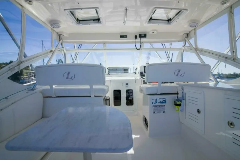 Slide: The Image of Luhrs 37 Date Night Keeping It Reel - Exterior Helm 2010 Luhrs 37 Canyon Express Keeping It Reel Date Night - 5840297