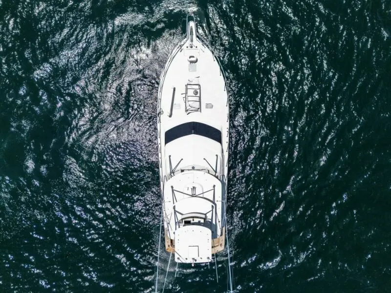 Slide: The Image of 2004 Hatteras 54 Convertible  - 6191316