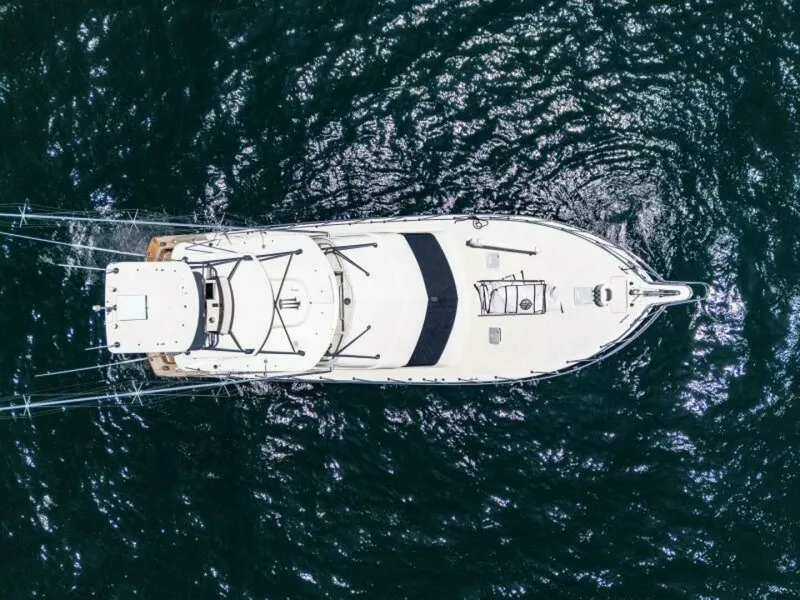 Slide: The Image of 2004 Hatteras 54 Convertible  - 6191317