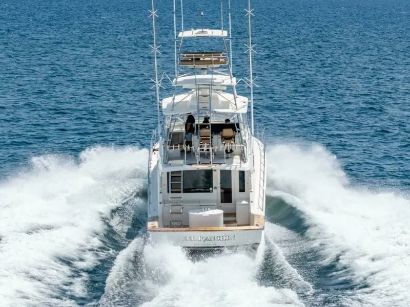 Slide: The Image of 2004 Hatteras 54 Convertible  - 6191319