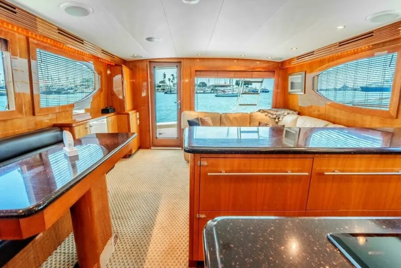 Slide: The Image of 2004 Hatteras 54 Convertible  - 6191272