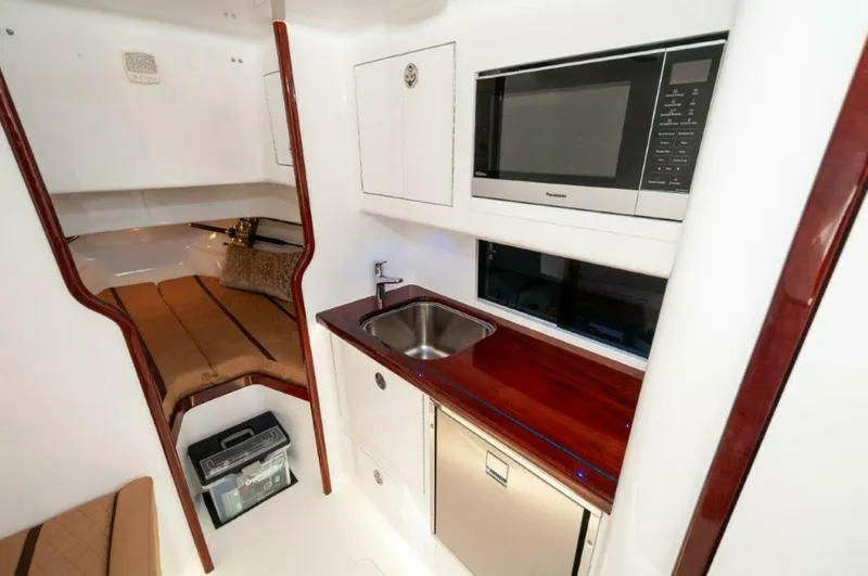 Slide: The Image of 2024 Maverick Yachts Costa Rica 36 Walkaround- GAME ON- Galley - 5860808