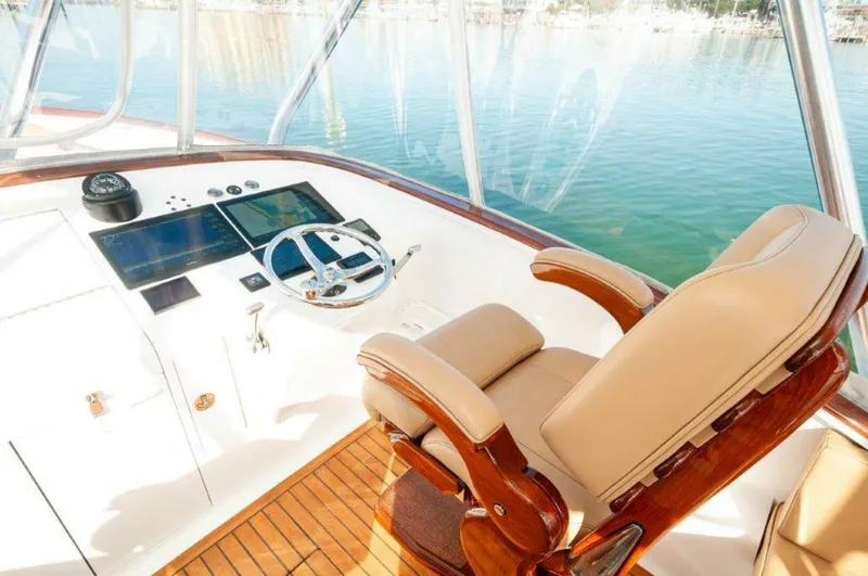 Slide: The Image of 2024 Maverick Yachts Costa Rica 36 Walkaround- GAME ON- Helm - 5860815