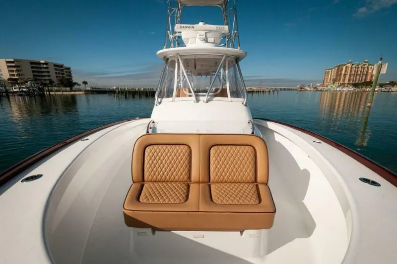 Slide: The Image of 2024 Maverick Yachts Costa Rica 36 Walkaround- GAME ON- Bow - 5860798