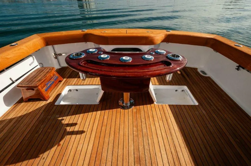 Slide: The Image of 2024 Maverick Yachts Costa Rica 36 Walkaround- GAME ON- Cockpit - 5860803