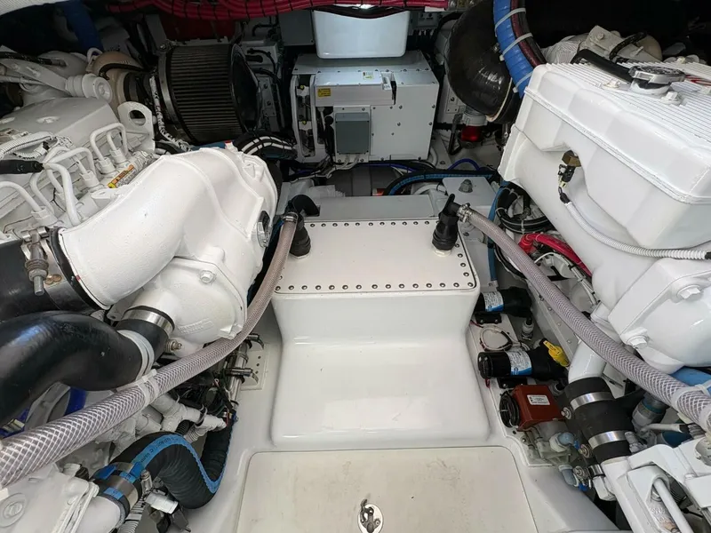 Slide: The Image of 2024 Maverick Yachts Costa Rica 36 Walkaround- GAME ON- Engine Room - 5846972