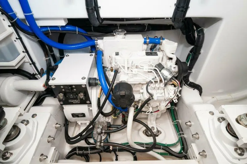 Slide: The Image of 2024 Maverick Yachts Costa Rica 36 Walkaround- GAME ON- Engine Room - 5860809