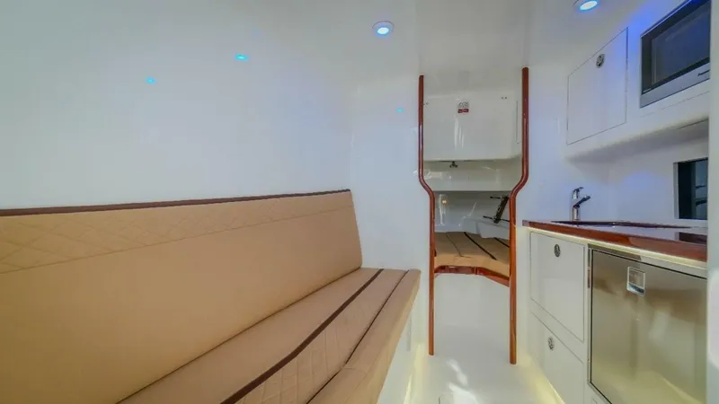 Slide: The Image of 2024 Maverick Yachts Costa Rica 36 Walkaround- GAME ON- Galley  - 5843985