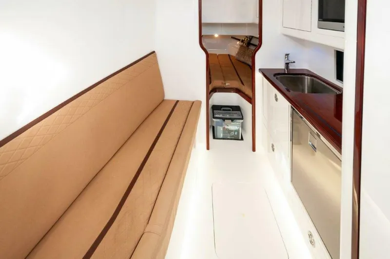 Slide: The Image of 2024 Maverick Yachts Costa Rica 36 Walkaround- GAME ON- Galley  - 5860826