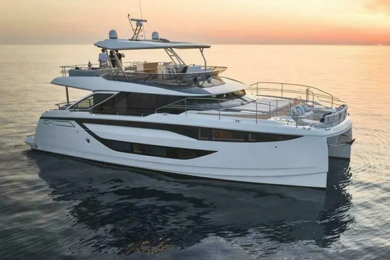 Slide: The Image of 2025 M8 65 Prestige M8 Multi-Hull Power Catamaran - Manufacturer Profile - 5842701