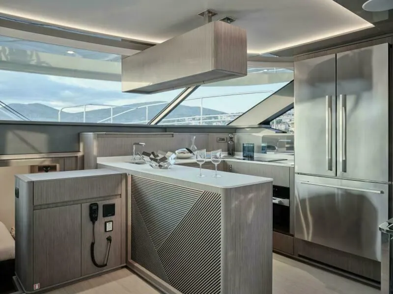 Slide: The Image of 2025 M8 65 Prestige M8 Multi-Hull Power Catamaran - Manufacturer Galley - 5842713