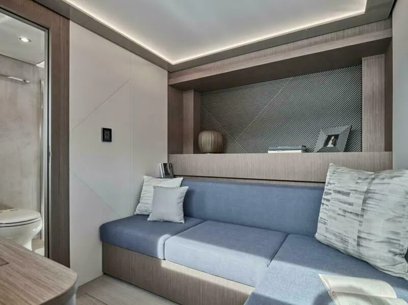 Slide: The Image of 2025 M8 65 Prestige M8 Multi-Hull Power Catamaran - Manufacturer Super VIP Stateroom - Portside - 5842725