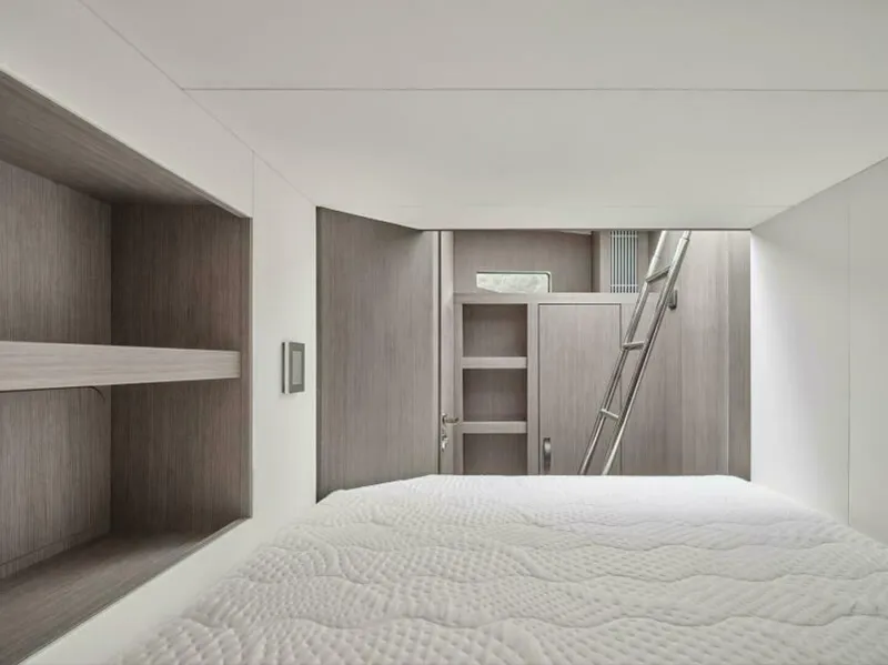 Slide: The Image of 2025 M8 65 Prestige M8 Multi-Hull Power Catamaran - Manufacturer Crew Stateroom - 5842728