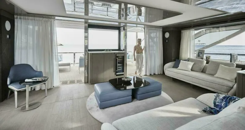 Slide: The Image of 2025 M8 65 Prestige M8 Multi-Hull Power Catamaran - Manufacturer Salon - 5842705