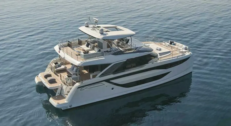 Slide: The Image of 2025 M8 65 Prestige M8 Multi-Hull Power Catamaran - Manufacturer Profile - 5842749