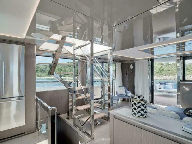 Slide: The Image of 2025 M8 65 Prestige M8 Multi-Hull Power Catamaran - Manufacturer Salon - 5842709