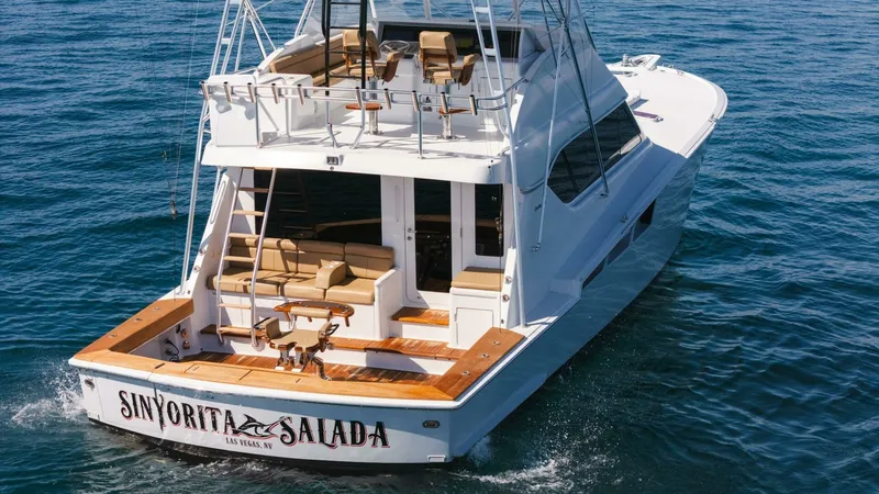 Slide: The Image of 2001 Hatteras 60 Convertible - Sinyorita Salada - 6424883