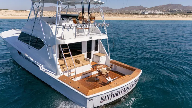 Slide: The Image of 2001 Hatteras 60 Convertible - Sinyorita Salada - 5980532