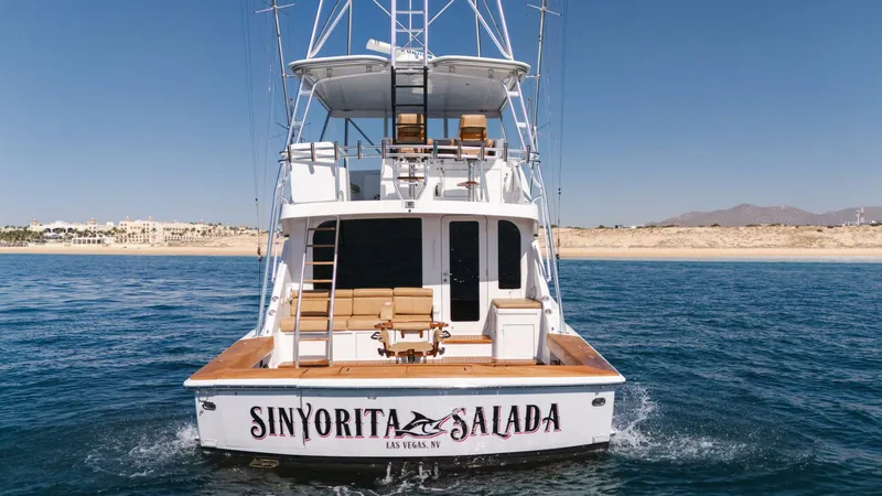 Slide: The Image of 2001 Hatteras 60 Convertible - Sinyorita Salada - 5980533