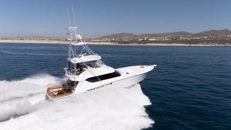 Slide: The Image of 2001 Hatteras 60 Convertible - Sinyorita Salada - 5980544