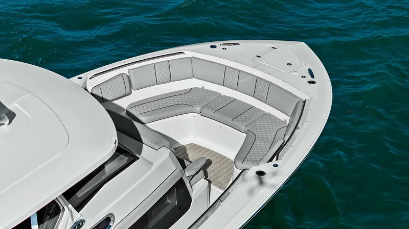 Slide: The Image of 2024 Pursuit S 358 Sport - Foredeck  - 5848475