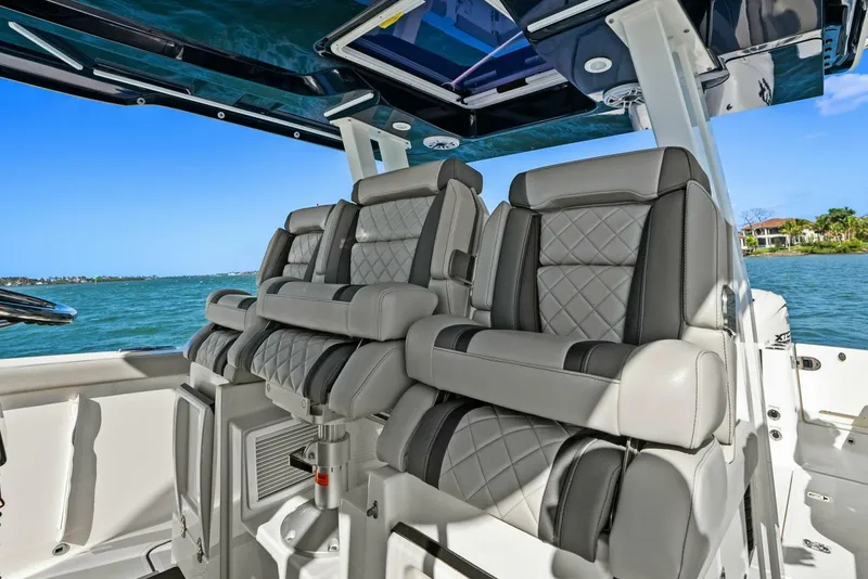 Slide: The Image of 2024 Pursuit S 358 Sport - Helm Seating - 5848533