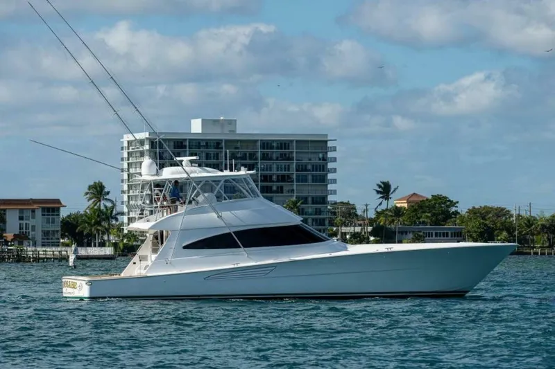 Slide: The Image of Viking 68 KEMOSABE - Starboard Profile 2022 Viking 68 Convertible KEMOSABE - 5845895
