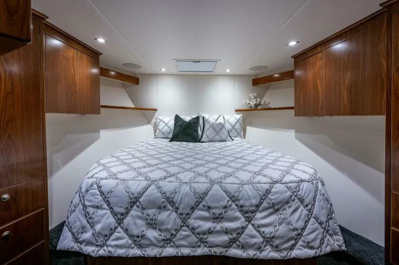 Slide: The Image of Viking 68 KEMOSABE - Forward Stateroom Berth 2022 Viking 68 Convertible KEMOSABE - 5845910