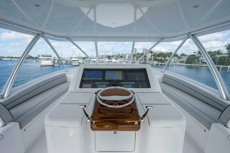 Slide: The Image of Viking 68 KEMOSABE - Helm Station 2022 Viking 68 Convertible KEMOSABE - 5845919