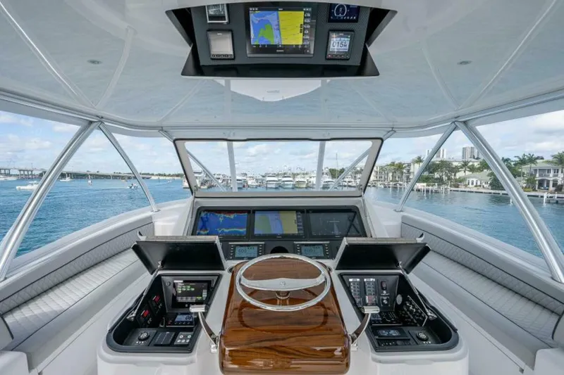Slide: The Image of Viking 68 KEMOSABE - Helm Electronics 2022 Viking 68 Convertible KEMOSABE - 5845920
