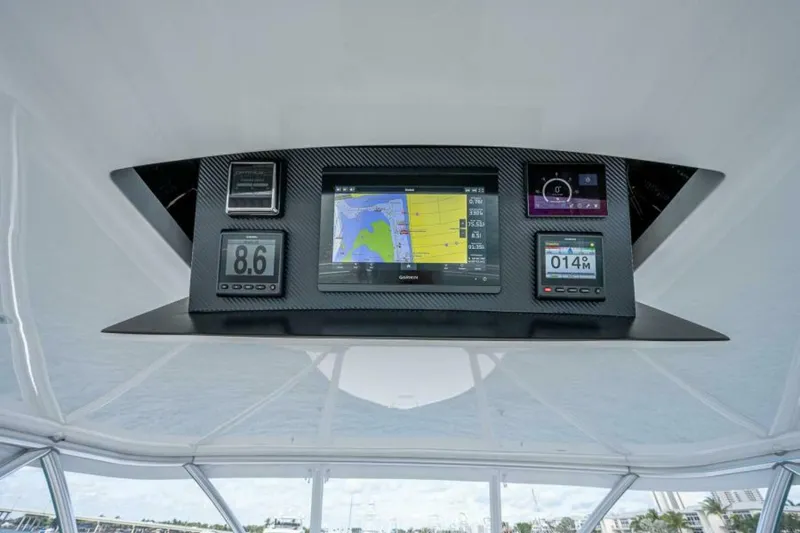 Slide: The Image of Viking 68 KEMOSABE - Helm Overhead Electronics 2022 Viking 68 Convertible KEMOSABE - 5845924