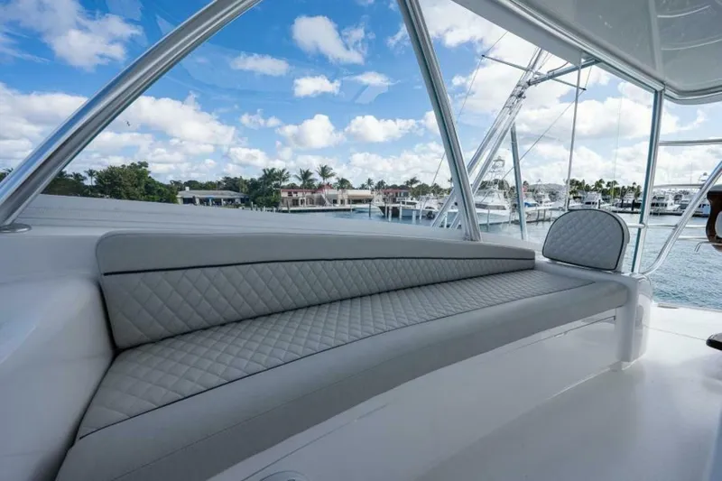 Slide: The Image of Viking 68 KEMOSABE - Flybridge Seating 2022 Viking 68 Convertible KEMOSABE - 5845927