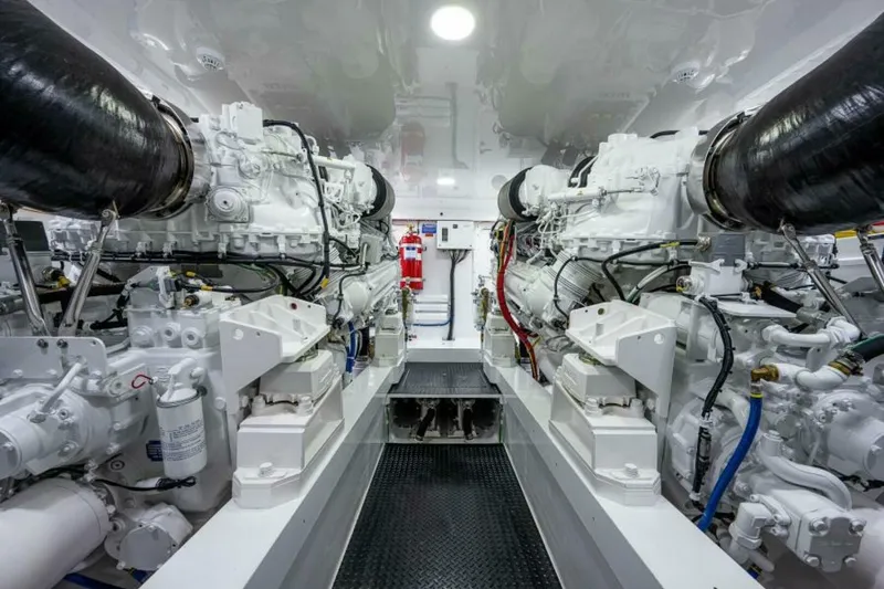 Slide: The Image of Viking 68 KEMOSABE - Engine Room 2022 Viking 68 Convertible KEMOSABE - 5845935