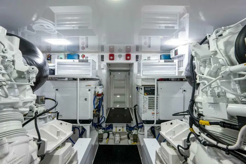 Slide: The Image of Viking 68 KEMOSABE - Engine Room 2022 Viking 68 Convertible KEMOSABE - 5845938