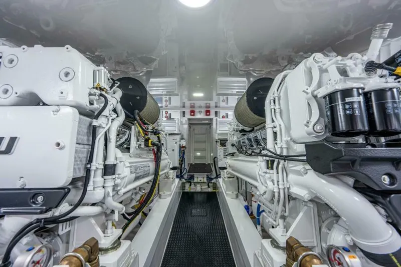 Slide: The Image of Viking 68 KEMOSABE - Engine Room 2022 Viking 68 Convertible KEMOSABE - 5845939
