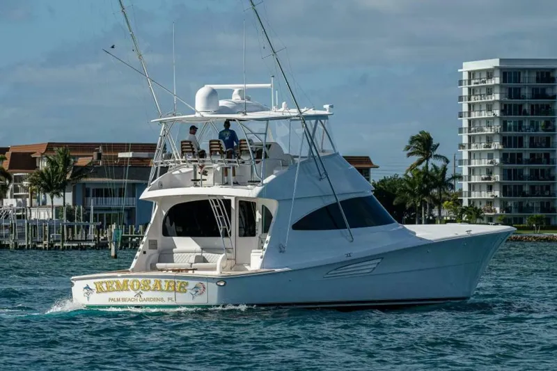 Slide: The Image of Viking 68 KEMOSABE - Starboard Aft Profile 2022 Viking 68 Convertible KEMOSABE - 5845943