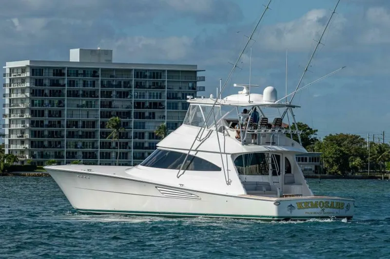 Slide: The Image of Viking 68 KEMOSABE - Port Aft Profile 2022 Viking 68 Convertible KEMOSABE - 5845944