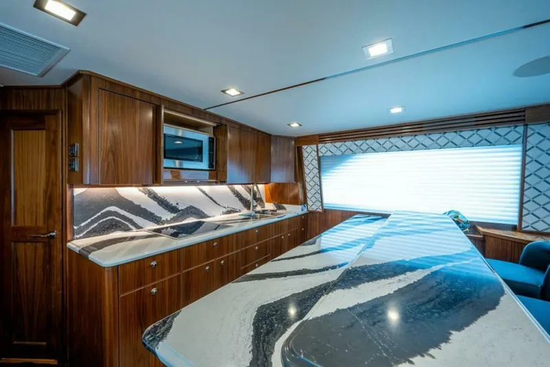 Slide: The Image of Viking 68 KEMOSABE - Galley Counters 2022 Viking 68 Convertible KEMOSABE - 5845900