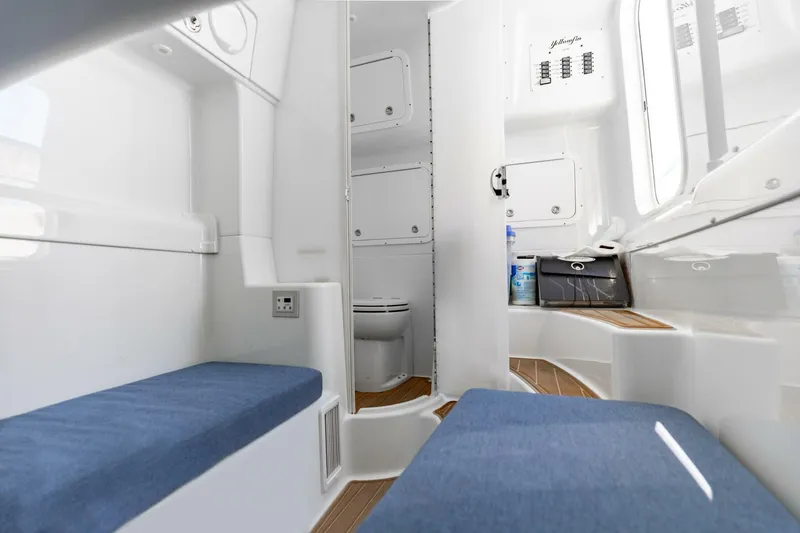 Slide: The Image of 2017 42 Yellowfin Offshore Fins Up Cabin (3) - 5869949