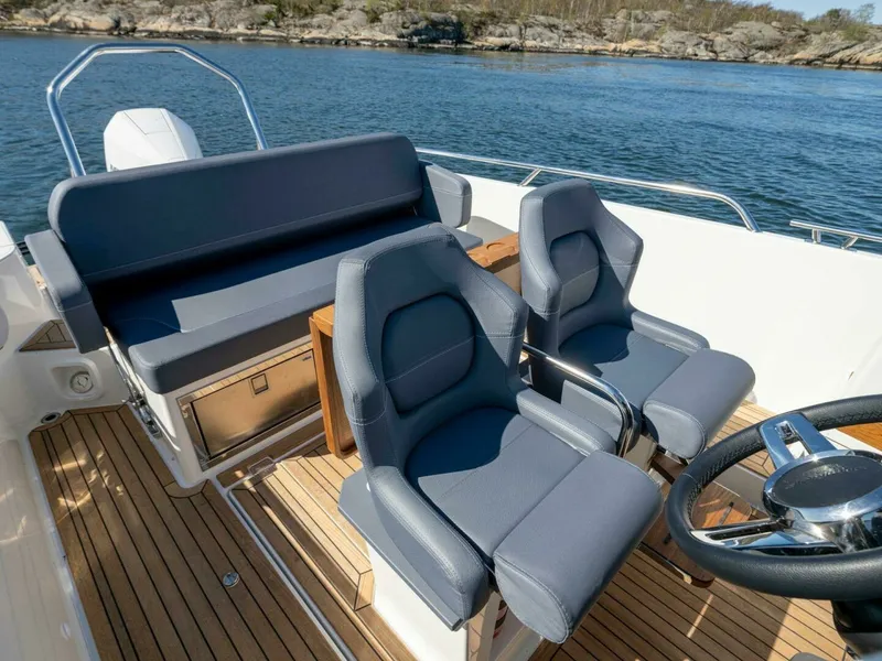 Slide: The Image of Nimbus Tender 8 Helm Seating 2026 Nimbus Tender 8 - 7654859