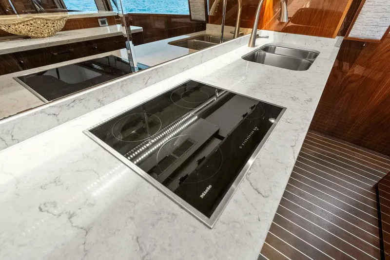 Slide: The Image of 2022 Viking 68 Enclosed Bridge- PIPE DREAM- Galley - 5922377