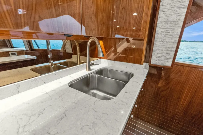 Slide: The Image of 2022 Viking 68 Enclosed Bridge- PIPE DREAM- Galley - 5922378