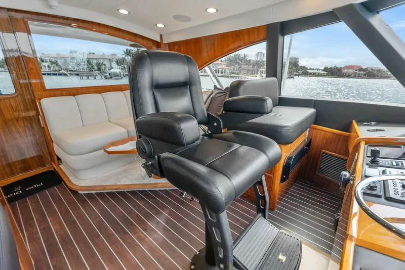 Slide: The Image of 2022 Viking 68 Enclosed Bridge- PIPE DREAM- Helm - 5922403