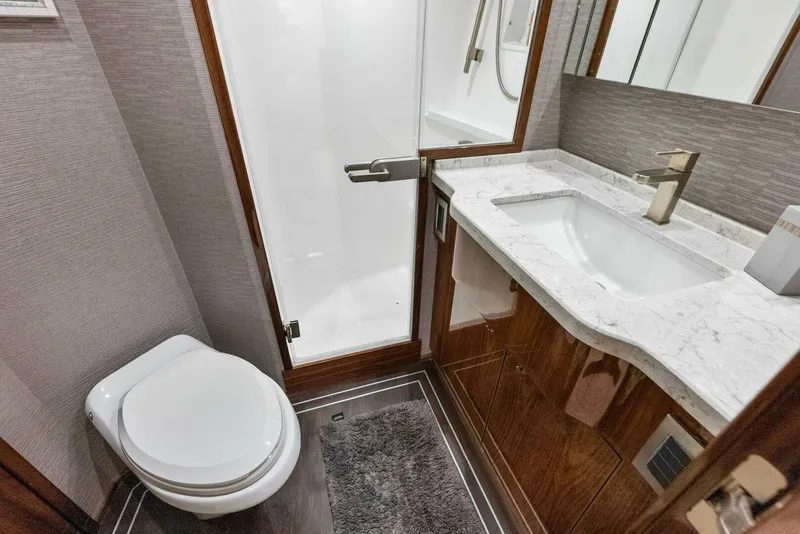 Slide: The Image of 2022 Viking 68 Enclosed Bridge- PIPE DREAM- Master Head - 5922353