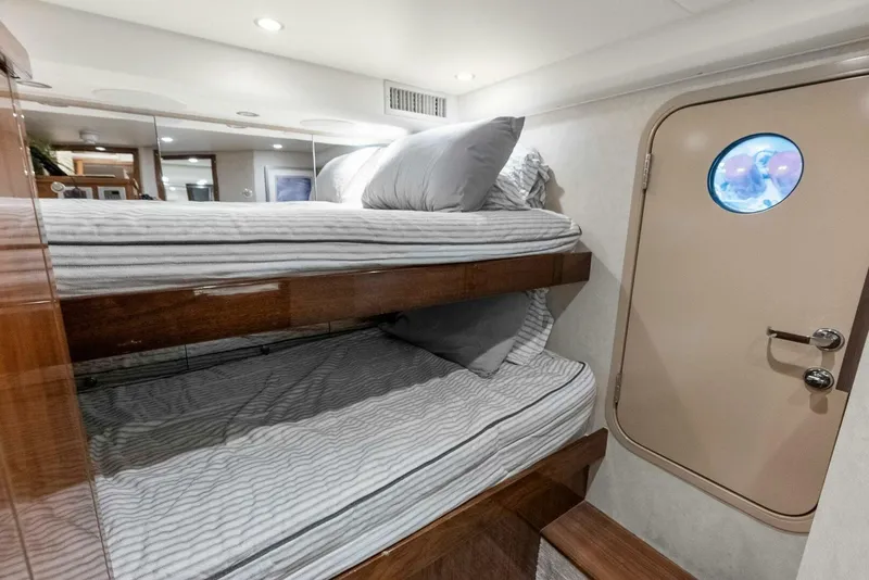 Slide: The Image of 2022 Viking 68 Enclosed Bridge- PIPE DREAM- Crew Stateroom - 5922342